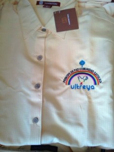  bordado de logos en camisas y polos para iglesias, church embroidery, pintado de imagenes full color 